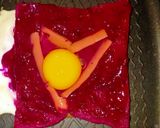 Foto langkah ke 4 dari resep Roti Tawar Buah Naga.