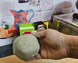 A picture of step 3 of Stuffed bajra rotla by Shobha Rathod(bajra flour).