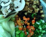 Foto langkah ke 1 dari resep Orak oarik Jamur Petai.