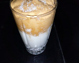 A picture of step 3 of Dalgona coffee.