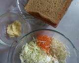 Coleslaw sandwich recipe step 1 photo