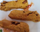 A picture of step 4 of Bread pakoda.