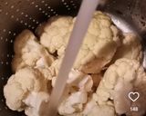 Foto del passaggio 1 della ricetta Polpette di cavolfiore su crema di merluzzo allo zafferano