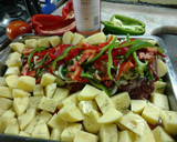Foto del paso 5 de la receta: Colita de cuadril al horno con papas