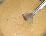 A picture of step 1 of Alu vada.