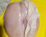 Foto del paso 1 de la receta: Pizza con base de pollo