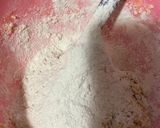 A picture of step 2 of White chocolate peppermint pretzel cookies.