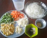 Foto langkah ke 1 dari resep Soun Goreng Sayuran.
