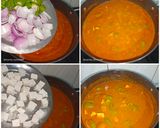 A picture of step 4 of Paneer Angara.