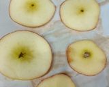 A picture of step 2 of Apple and Cabbage bowl fruit chat.