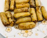 Hình bước làm 2 của món Chả giò nhân 3 loại củ
