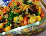 A picture of step 3 of Noodle Mixed Salad.