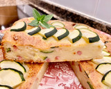 Foto del paso 17 de la receta: Pastel salado con yogur y calabacín