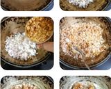 A picture of step 6 of Modak/ Kozhukattai with Coconut and Jaggery.