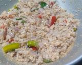 A picture of step 3 of Broken Wheat Upma.