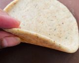 A picture of step 5 of Wheat flour farsi puri.