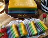 Foto langkah ke 6 dari resep Kue Lapis Tapioka 🌈.