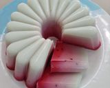 Foto langkah ke 3 dari resep Puding ombre buah naga.