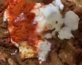 A picture of step 2 of Tawa Beef behari boti.