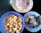 Foto langkah ke 1 dari resep Sambal goreng kentang udang.