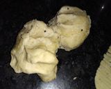 A picture of step 2 of Nimki ya namkinpare.