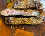 A picture of step 2 of Beef Steak with Herbs and Spices.