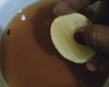 Foto langkah ke 3 dari resep Puding Peach Gum Lapis Susu.