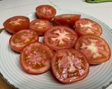 A picture of step 1 of Grilled Tomatoes.
