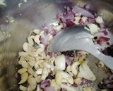 A picture of step 2 of Shahi paneer.