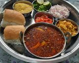 A picture of step 10 of Spicy misal pav.