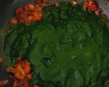 A picture of step 4 of Baby potatoes in green gravy.