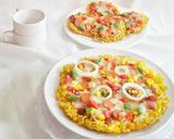 Foto langkah ke 5 dari resep Pizza Mie Saus Spagheti.