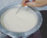 A picture of step 1 of Delicious Cream Fruit Custard.