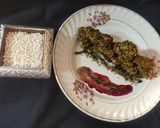 लौकी साबूदाना गट्टे /पतोड़े..... फलाहारी स्नेक।(lauki sabudana gatte,,falahari snac recipe in hindi) रेसिपी चरण 3 फोटो