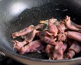 Foto langkah ke 2 dari resep Tumis cumi asin Pete pedas.