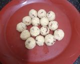 A picture of step 6 of Peanut Ladoo With Cranberries - Easy To Enjoy Avidly Indian Dessert (Vrat Special).