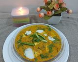 A picture of step 4 of Shahi paneer.