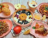 Hình bước làm 9 của món Bữa tiệc cuối tuần cùng các món từ táo