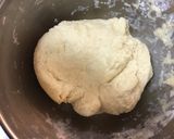 A picture of step 2 of Tajikistan Cabbage Pie.