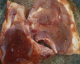 A picture of step 4 of My Marinated Pork chops so yummy ☺️.