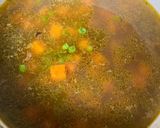 Foto del paso 4 de la receta: Sopa de boniato, guisantes, salmón y miso blanco !!!