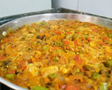 Foto del paso 4 de la receta: Pollo con arroz verduras y curry!!!