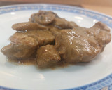 Foto del paso 7 de la receta: Solomillo cerdo en salsa strogonoff