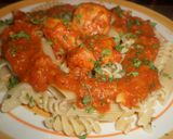 Foto del paso 7 de la receta: Estofado de pollo con mix de fideos