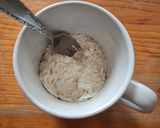 Foto del paso 1 de la receta: Mug cake de piña y coco en microondas