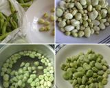 Foto del paso 1 de la receta: Trucha asalmonada con guarnición de gambas y verduras