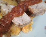 Foto del paso 5 de la receta: Secreto asado sobre puré de boniato y chutney de cebolla