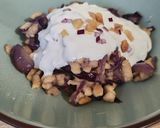Lilahagymás - szalonnás nokedli recept fázis 5 fotója