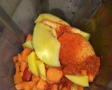 A picture of step 1 of Pili pili ya kukaanga#arabic dishes contest.