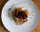 Foto del paso 9 de la receta: Merluza con costra de mostaza y patatas panadera